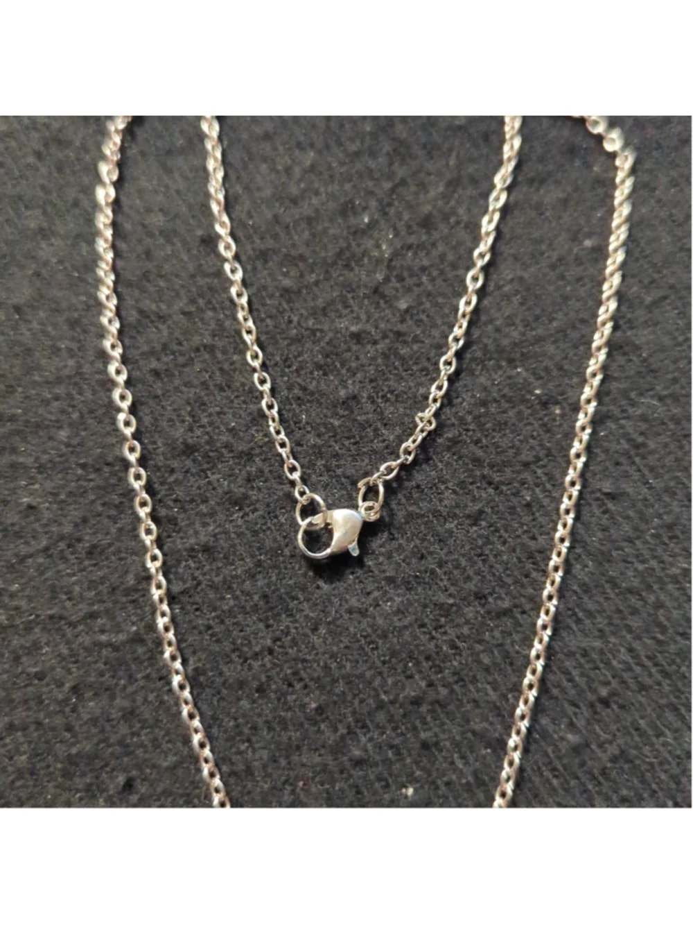 Silver Tone Green Crystal Bear Dainty Delicate Pendant Statement Necklace